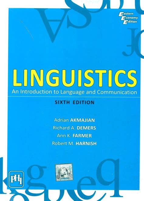 linguistics an introduction to language and communication Kindle Editon
